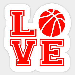 I Love This Game - Basketball Sticker